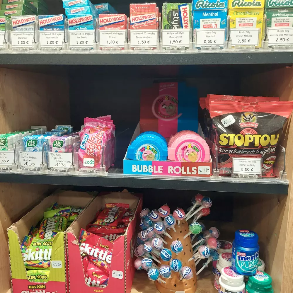 chewing gum page le magasin le refuge